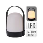 Batteridrevet bordlampe fra Tørrestativet.dk