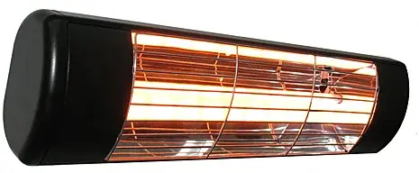 Terrassevarmer og varmelamper 2000w Hvid terrassevarmer/rødt lys fra Havehobby.dk