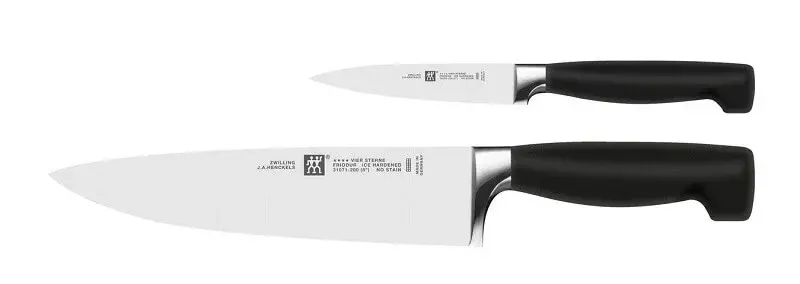 Zwilling knivsæt Four Star 2 dele fra GrydeGuru.dk