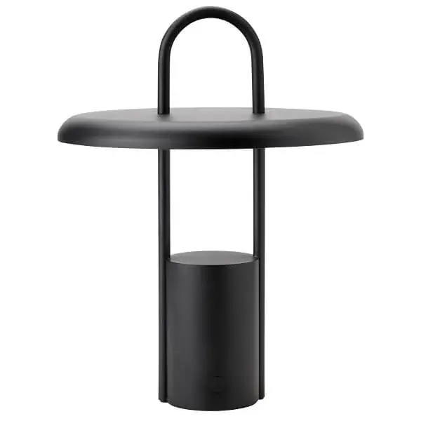 Stelton Pier portable LED bordlampe H 33.5 cm sort fra GrydeGuru.dk