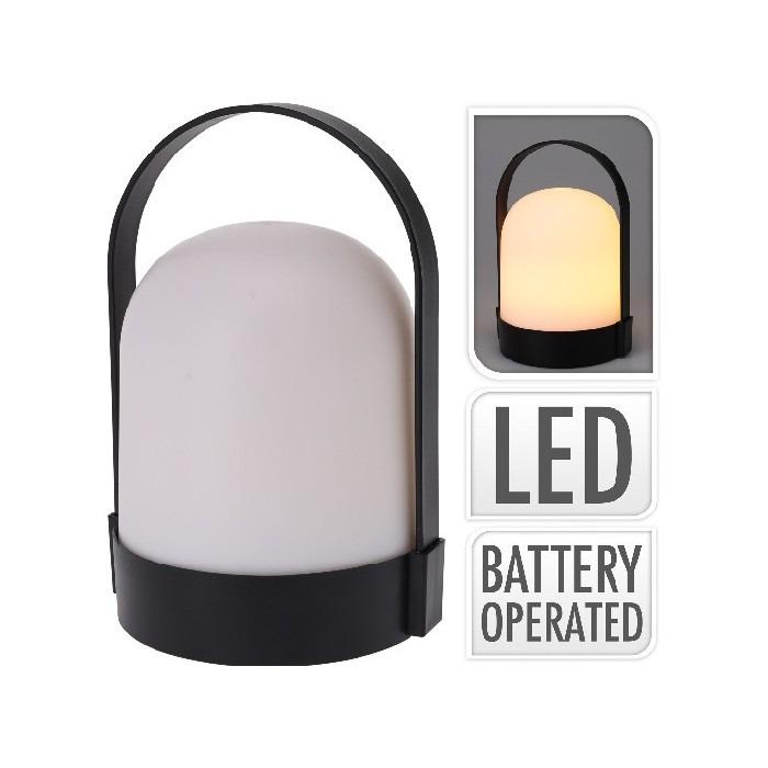 Batteridrevet bordlampe fra Tørrestativet.dk