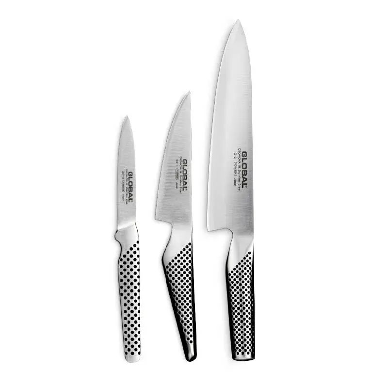 Global knivsæt 3 dele G2,GS-1,GSF-15 fra GrydeGuru.dk