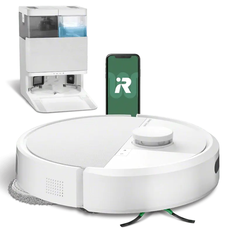 Roomba® Plus 405 Combo-robot + AutoWash &trade;-dock HVID fra MinStøvsuger