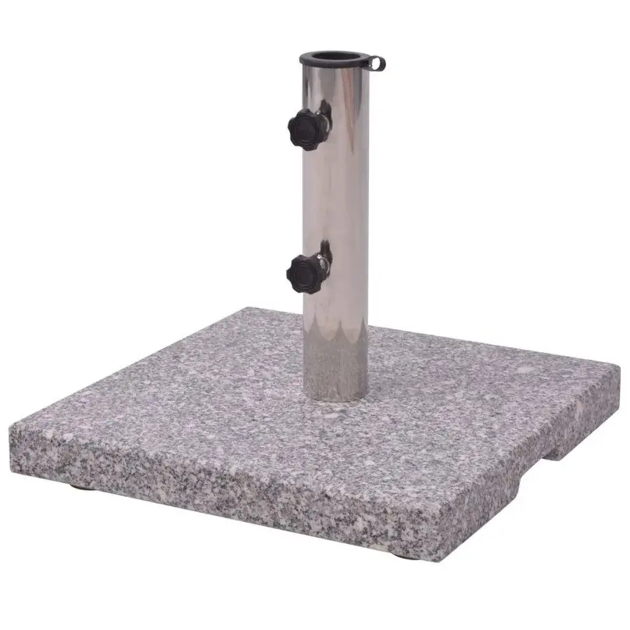 Parasolfod i granit 20 kg - til 38/48 mm parasolpæle fra Boligcenter.dk